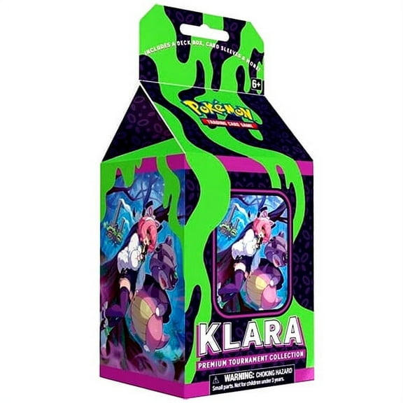 Pokemon Cards - Premium Tournament Collection - KLARA (Sleeves, Foils, 7 Boosters & more)