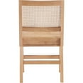 thumbnail image 2 of Meridian Furniture Preston Natural Dining Side Chair (Set of 2), 2 of 8