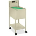 thumbnail image 2 of Safco Filing Cart Lockable , Putty, 2 of 4