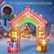 thumbnail image 3 of Arco inflable de Navidad Thanger de 9 pies con luces LED, 3 of 6