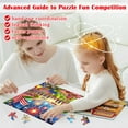 thumbnail image 5 of 300 Piece Puzzles for Kids, Puzzle for Kids, 2Mm Thick, Square form, Family Game Night, Party decorations, Patriotic decorations, 15X15 in, 1 Pc, 5 of 8