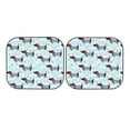 thumbnail image 4 of Picia Dachshund Dog Puppy 2 Piece Car Windshield Sun Shade Foldable | Foldable Sun Shield for Front Window Blocks UV Rays and Keeps Your Vehicle Cool-Medium, 4 of 7