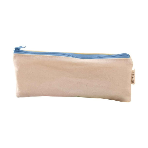 Amzcrzy Caja De Almacenamiento De Adornos, Temporada De Apertura, Bolsa De Lona Para Bolígrafos De Bricolaje Con Pintura En Blanco, Bolsa Grande De Algodón Con Grafiti, Bolsa Para Bolígrafos Dibujada
