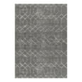 thumbnail image 3 of Marilyn Monroe Glam Collection Area Rug - Trellis (7' 1" x 10' Rectangle Gray Silver/Silver), 3 of 9