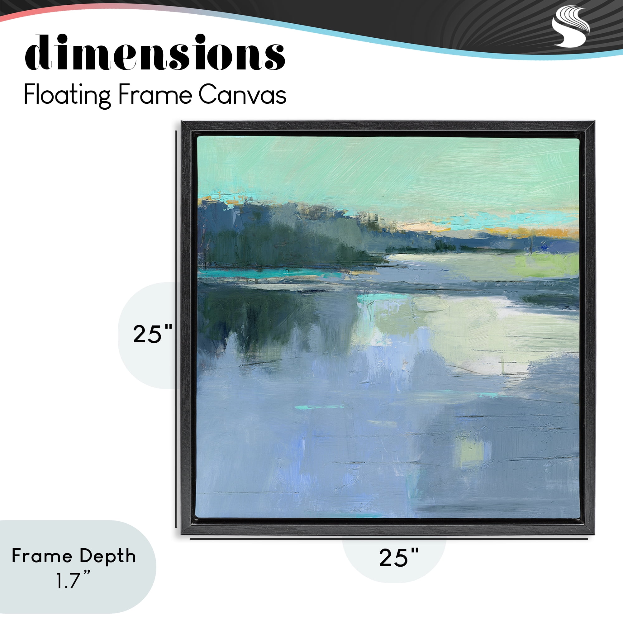 Stupell Industries Brave Boat Harbor Black Framed Floater Canvas Wall Art, design by Kathleen Robbins
