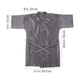 thumbnail image 2 of RENACLIPY Robe Smock Grise Résistante à l'Eau Tissu Antistatique Port Confortable, 2 of 8