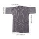 thumbnail image 2 of Houderco Grey Cape Smock with Anti Static Material Comfortable and Quick Dry, 2 of 8
