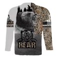 thumbnail image 4 of Camisa Casual Calavera Impreso 3d Playera De Manga Larga To, 4 of 5