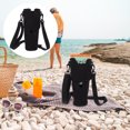 thumbnail image 1 of ELAYARD Portable Water Bottle Holder Negro Con Y Costuras Reforzadas Para Viajes, 1 of 7