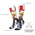 thumbnail image 2 of Gokiu Roblox Womens Athletic Knee High Socks Outdoor Sport Socks Casual Tube Socks, 2 of 7