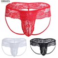 thumbnail image 3 of Calzoncillos De Encaje Transparentes Para Hombres Ropa Interior Bragas, 3 of 4