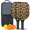 Pioneer Flower Floral, variant on Pickleball Paddles Set,Pioneer Flower Floral Print Pattern Fiberglass Surface Pickleball Racket Set with 2 Indoor Outdoor Pickleball Balls and Pickleball Bag,Pickle-ball Equipment