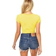 thumbnail image 2 of Vivian's Fashions Top - Crop Top, Short Sleeve, 2 of 4
