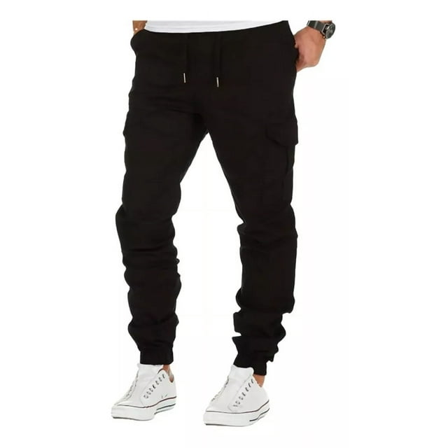 Mycity® Pantalón Jogger Cargo Jeans Para Hombre Casual