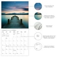 thumbnail image 4 of Graphique 2025 Serenity Mini Wall Calendar - 7” x 7” - Thick Paper - Home & Office Organizer - Large Monthly Grid - 3 Languages & Marked Holidays - 4 Month Preview Page for 2026, 4 of 6