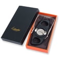 thumbnail image 5 of LUBINSKI Black Cigar Cutter Sharp Knife Cigar Guillotine Professional Stainless Steel Accessories Tobacco Clipper Luxury (EC-102L), 5 of 7