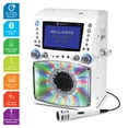 thumbnail image 2 of The Singing Machine STVG785BTW Bluetooth Karaoke System with 7" Color Monitor and a Microphone, 2 of 7