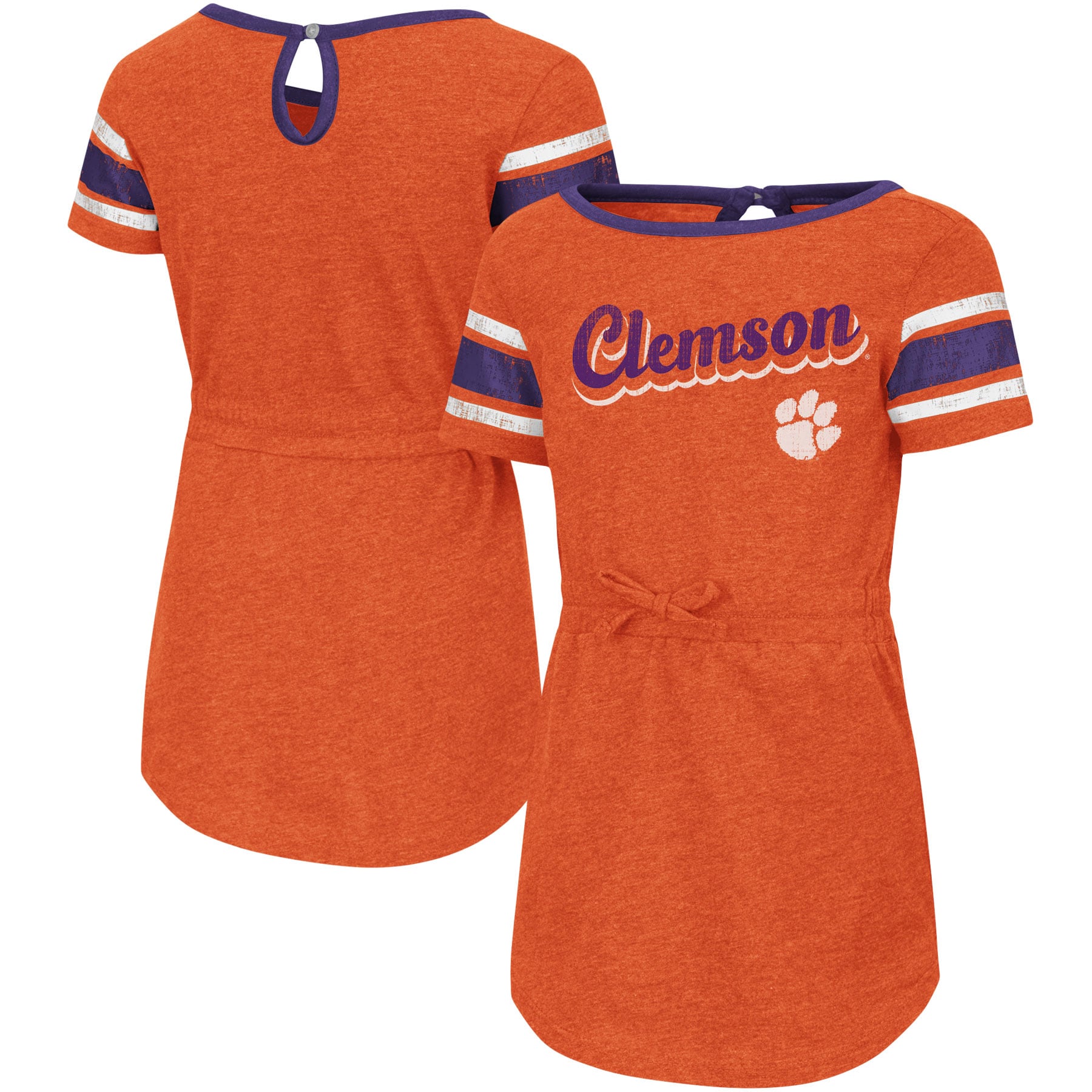 clemson orange dress