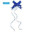 thumbnail image 3 of Uxcell 2 Inch Pull Bows Present Wrapping String Bows Ribbon Decorative Bow Tie Blue 40 Pack, 3 of 6
