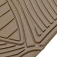 thumbnail image 5 of Motor Trend 100 Percent Odorless Car Floor Mats with Standard Trunk Cargo Mat, 4 Pieces Rubber Protection, Black Beige Gray, 5 of 8