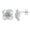 B, variant on Rose Gold Huggie Hoop Earrings for Women Low-key luxury Hypoallergenic Statement Shape Wedding Earring