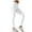 White, variant on PEASKJP Flared Leggings for Women High Waisted Crossover Workout Lounge Bell Bottom Jazz Dress Pants, White M