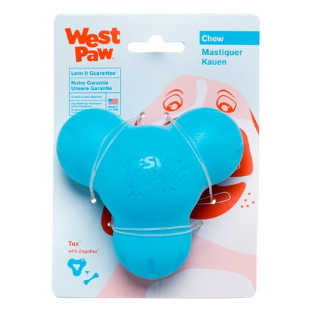 UPC: 0747473757931 | West Paw Zogoflex Tux Small 4  Dog Toy Aqua