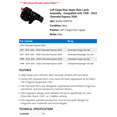 thumbnail image 2 of Left Cargo Door Upper Door Latch Assembly - Compatible with 1998 - 2023 Chevrolet Express 3500 - AC Delco, 2 of 2