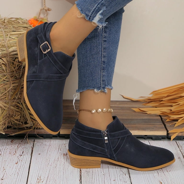 ladies navy dress boots Heeled Regina - Women's Tall Heeled Boots - Navy