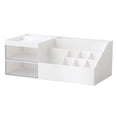 thumbnail image 4 of Caja de almacenamiento de cosméticos de escritorio, a prueba de polvo, para guardar pintalabios, caja de escritorio de oficina, caja de acabado tipo cajón de plástico para el hogar, 4 of 6