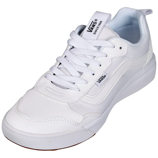 Zapato Vans Range EXP para mujer, lona, blanco y blanco, 9 m, EE. UU.