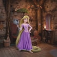 thumbnail image 3 of Disney Showcase 15th Anniversary of Tangled Rapunzel Figurine 8.4in H, 3 of 9