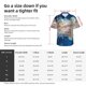thumbnail image 5 of Balery White Jellyfish Dansing in the Ocean Camisas hawaianas de manga corta para hombre, camisas playeras de corte holgado, camisas de vacaciones con botones,3X-Large, 5 of 7