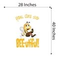 thumbnail image 4 of Children You are so Bee-utiful Cute Quotes & Sayings Wall Decal Decoration So Bee-utiful Vinyl wall Decal Sticker Decor Lasts Years and Easily Removable - Size: 28 In(W) x 40 In(H), 4 of 5