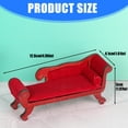 thumbnail image 5 of Misright 1/12 Collectible Doll House Furniture Miniature Sofa Model Figure for Project, 5 of 7