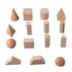 thumbnail image 1 of 15 Uds. de sólidos geométricos de madera, formas 3D, juguetes educativos de aprendizaje de matemáticas, juguetes Montessori para niños pequeños, 1 of 9