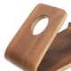 thumbnail image 5 of Soporte para teléfono de escritorio compatible con todos los teléfonos inteligentes Accesorios de viaje compactos de madera Escritorio Marron oscuro, 5 of 7