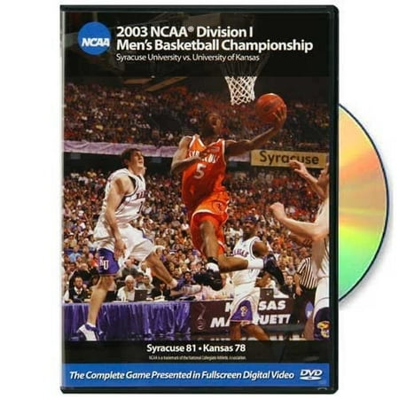 Syracuse Orange vs. Kansas Jayhawks 2003 NCAA Division I Men's Basketball Championship Game DVD
