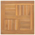 thumbnail image 2 of Tapa de mesa VidaXL de madera maciza de teca, 40 x 40 x 2,5 cm, impermeable, 2 of 8