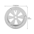 thumbnail image 2 of OUNONA 2 Pcs Cache-Ventilation en Acier Inoxydable Accessoires Durables Argent, 2 of 7