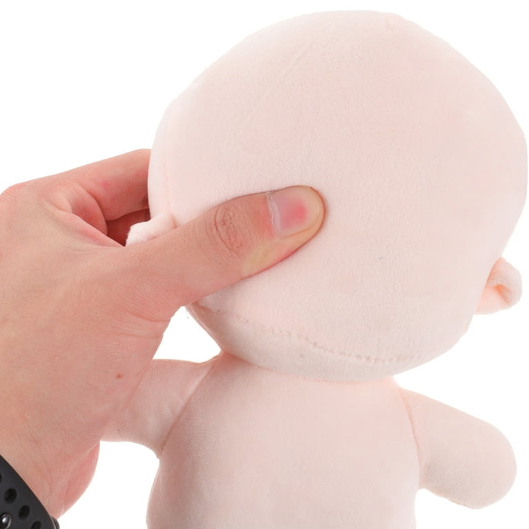 Plush DollUnfinished Plush Doll Blank Body Doll Blank Doll Toy Adorable Small Plush Doll Lovely Human Doll