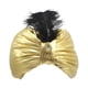 thumbnail image 4 of Unisex Sultan Turban Hair Cover Headwear Bufanda Sultan Indian Pre Atado Nudo Hombres Sultan Costume Hijab plisado Indian Cap Headscarf Fernando Turbante Elástico, 4 of 8