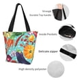thumbnail image 5 of Kdxio Vegetable Women Reusable Grocery Bags Foldable Ripstop,Reusable Shopping Bags for Shopping,Gym,Gift, 5 of 7