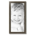 thumbnail image 2 of ArtToFrames 12" x 25" Muted Silver Picture Frame, 12x25 inch Silver Wood Poster Frame (WOM-4626),  Pack, 2 of 8
