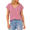 1-Rose Red, variant on Women's Celestial Balance Graphic V-Neck Sleeveless T-Shirt Purple S-5XL Top