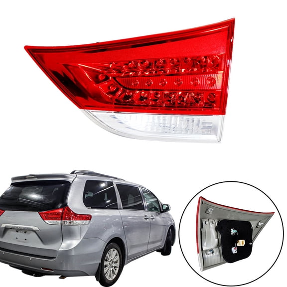 Tail Light Brake Lamp Right Side Car Parts Replacement for 2011 2012 Sienna 8158008011 TO2803110 Red Taillights Rear Brake Light