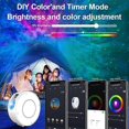 thumbnail image 3 of (Black) LED Starry Sky Projector, Smart Starry Projector Night Light Galaxy Projector,Dimming/Voice Control/WiFi Connection/Timer,Bedroom Decorate,Gif, 3 of 5