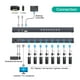 thumbnail image 2 of Conmutador KVM MT-VIKI VGA de 8 puertos con 8 cables 2 en 1, 1U, 19 pulgadas, rack, 2 of 7