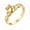 02. Gold, variant on ChicSilver Sterling Silver Irish Claddagh Promise Fashion Ring for Women Unisex Size 8