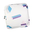 thumbnail image 1 of Bolsa de Almacenamiento Gloria Soporte para Servilletas Sanitarias Geométrico Blanco, 1 of 9
